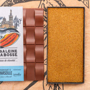 Tablette chocolat au lait 50% de cacao & bergamote