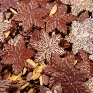 Flocons chocolat noir 65% & topping amandes noix de coco