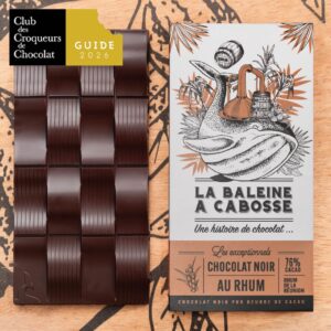Tablette chocolat au rhum de La Réunion 76%