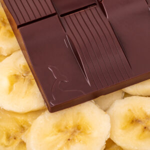 Tablette de chocolat noir 65% & banane