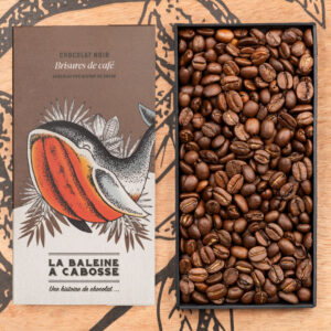 Tablette Chocolat noir 76% & brisures de café