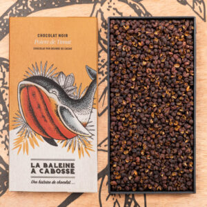Tablette de chocolat noir 76% & poivre de timut