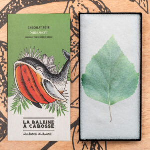 Tablette Chocolat noir sans sucre 76% cacao