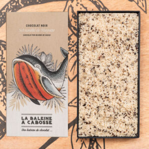 Tablette de chocolat noir 76% & sel vanillé de Mayotte